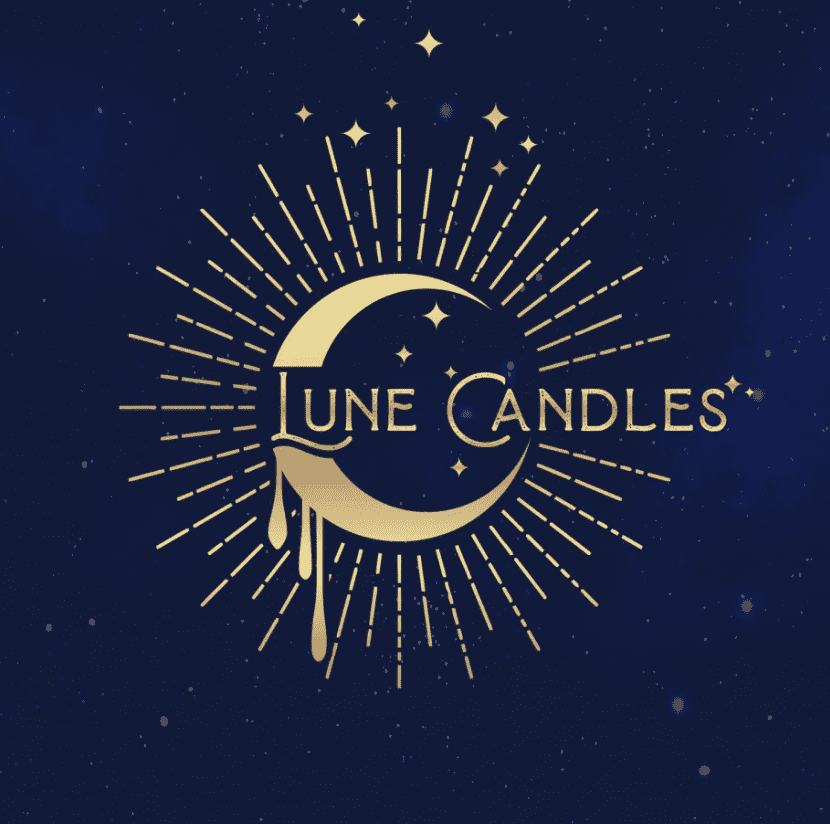 Lune Candles custom logo design