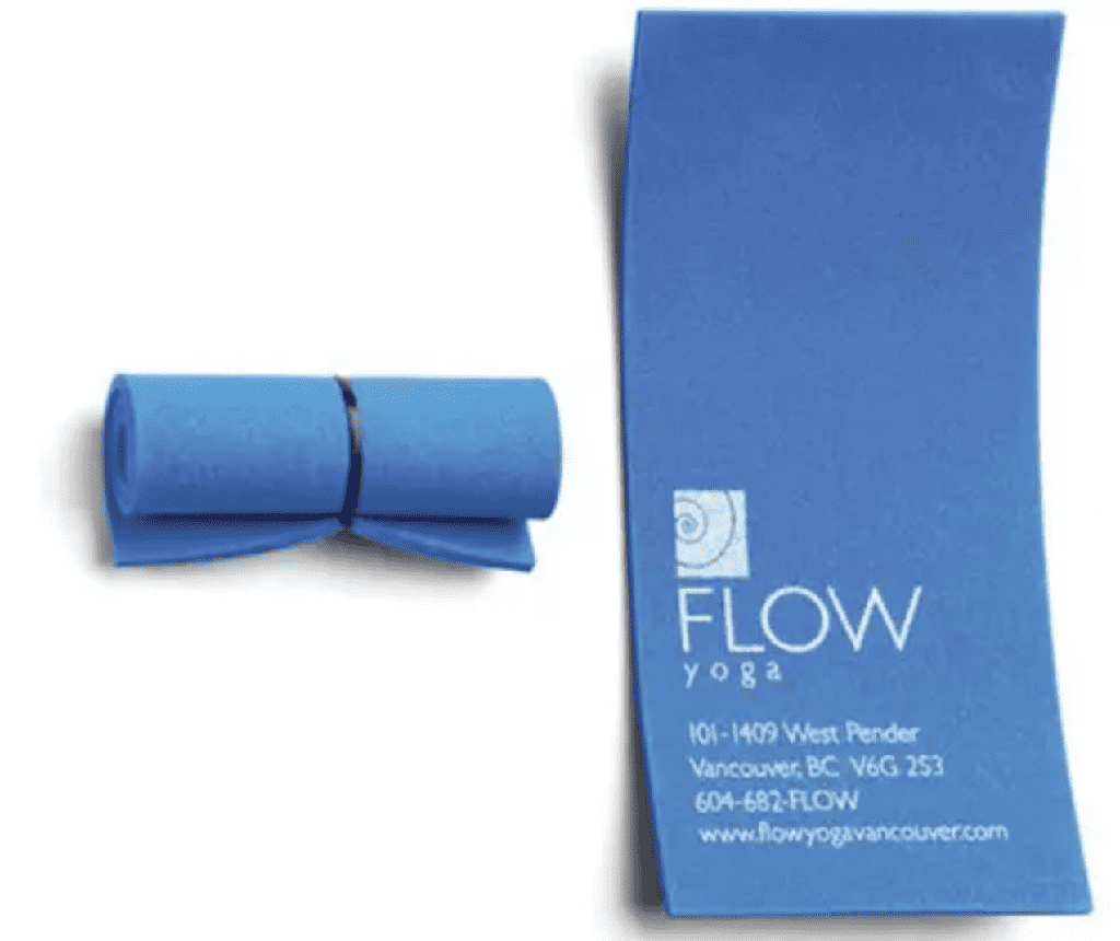 Business card idea for fitness industry