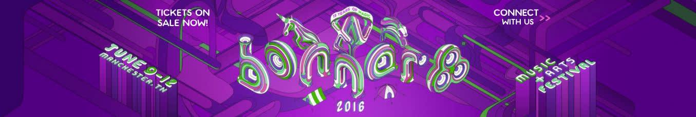 bonnaroo logo and website header