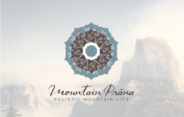 Earth tones holistic logo design