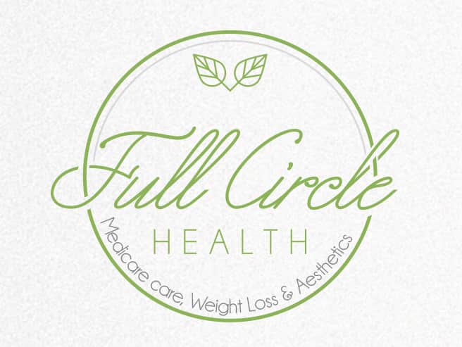 Circular health logo design