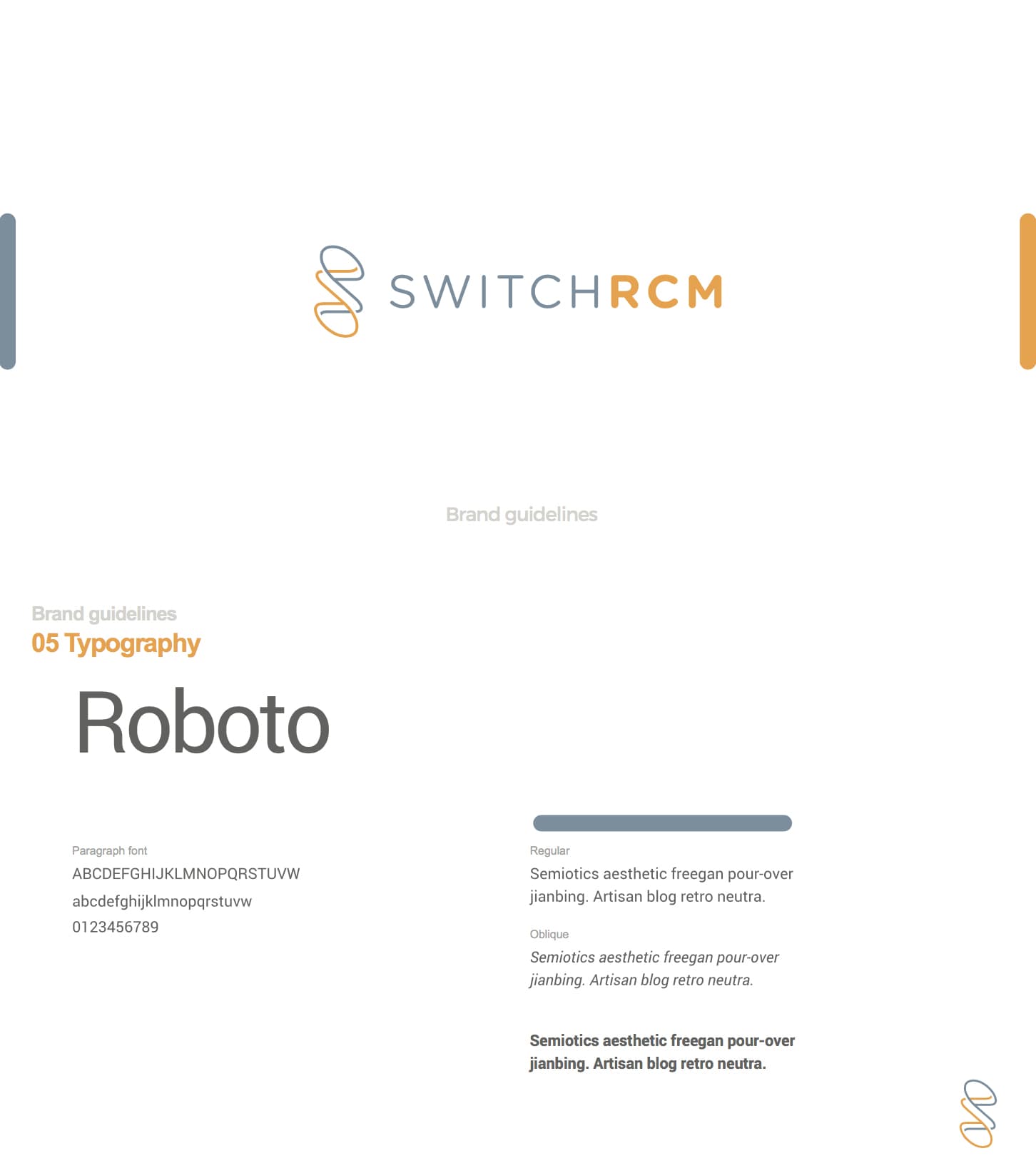 SWITCHRCM brand guideline