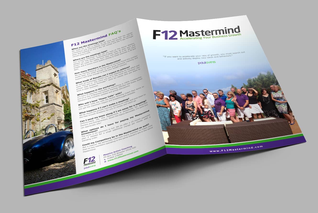 F12 Mastermind brochure