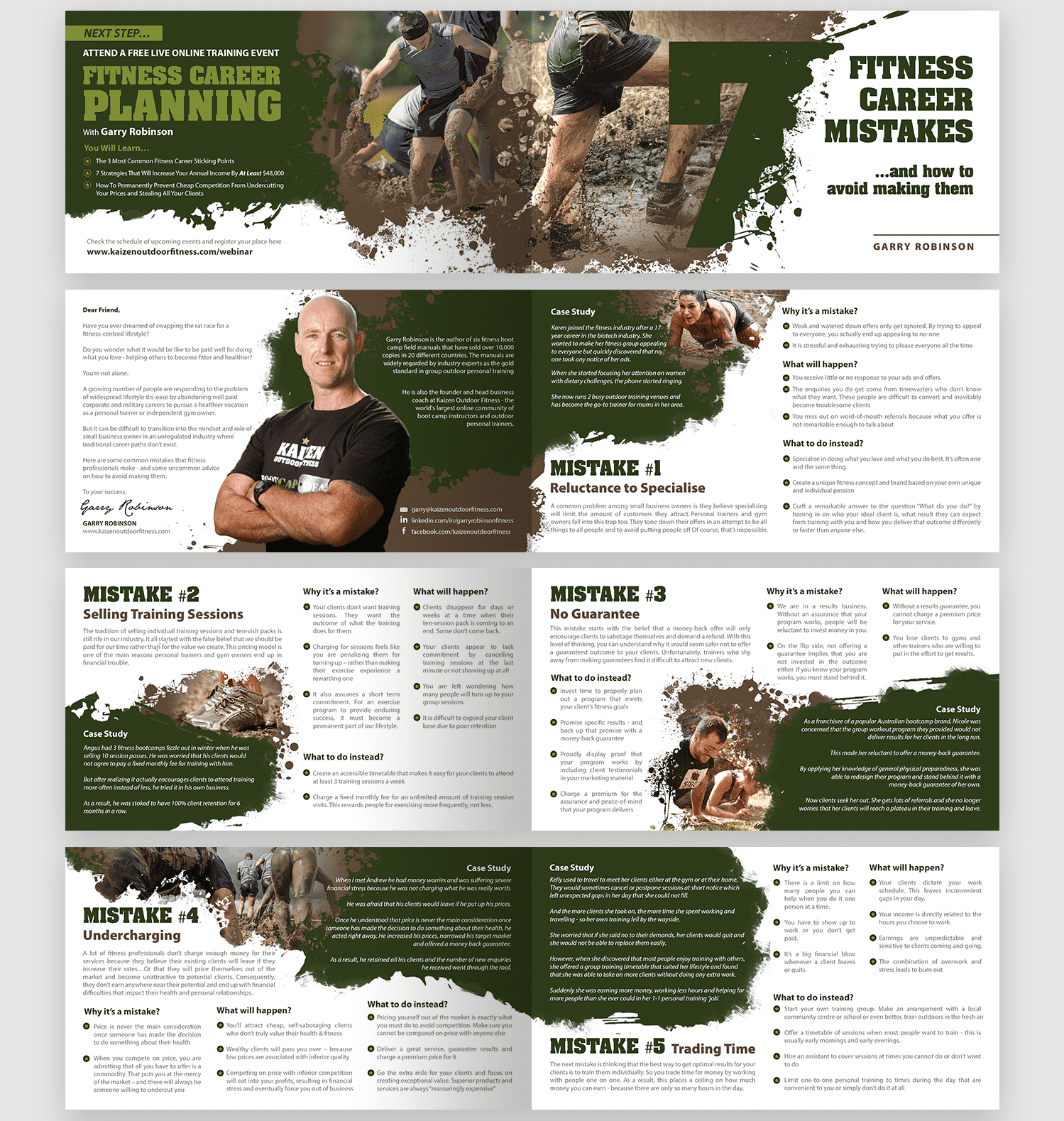 Kaizen Outdoor Fitness brochure