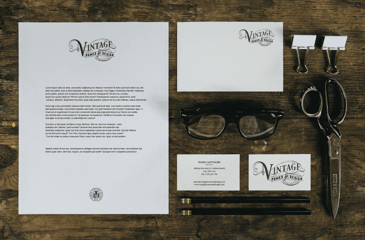 vintage corporate design