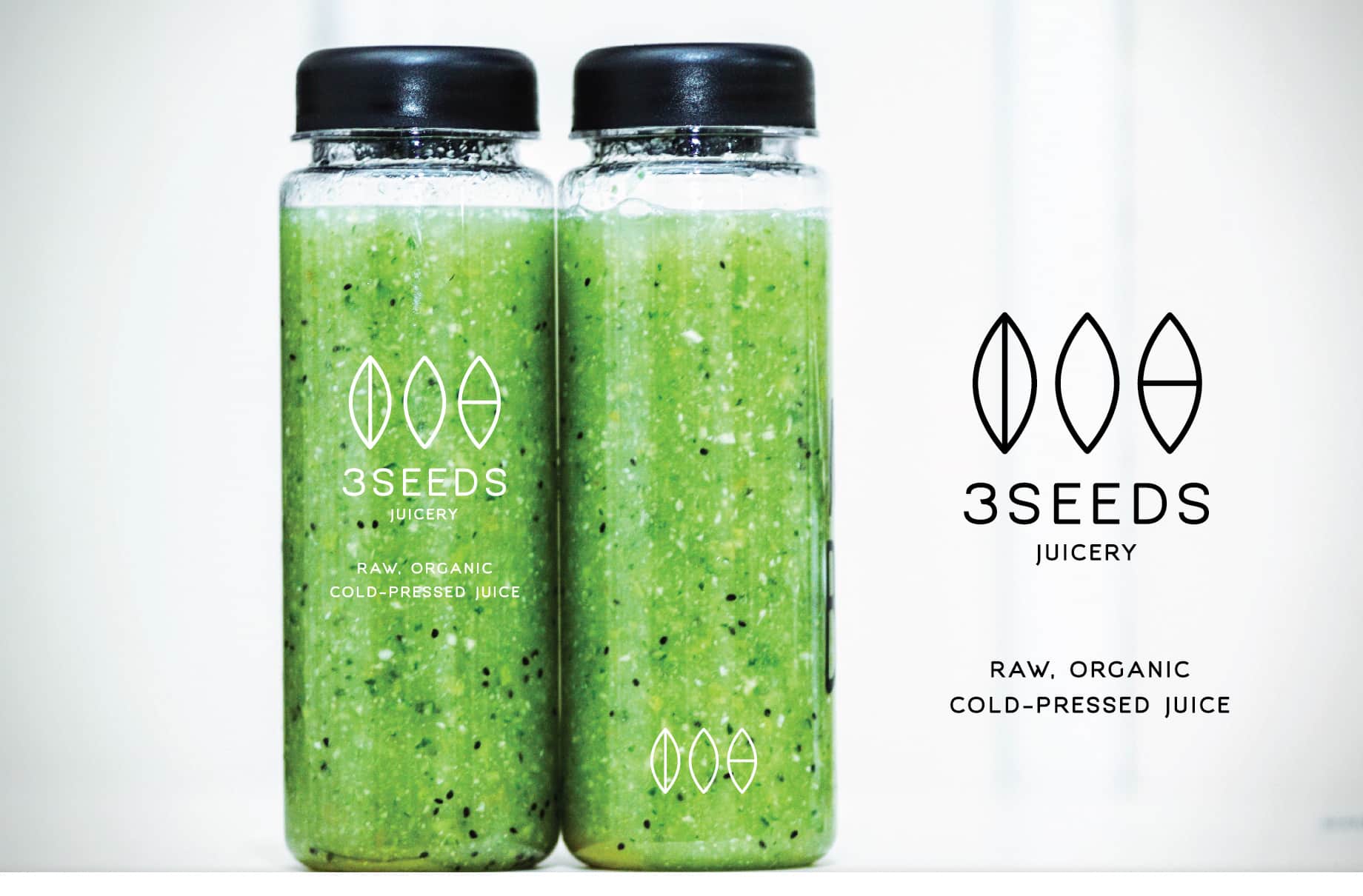3 Seeds Juicery logo design