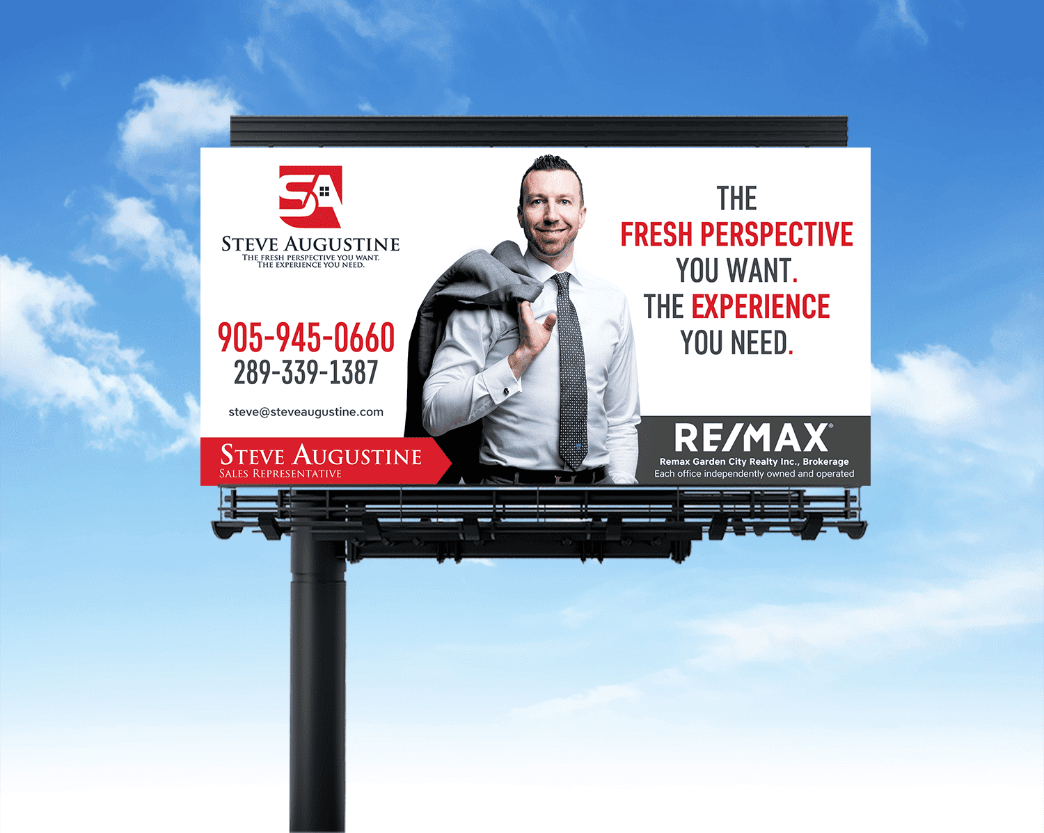 billboard for luxury realtor