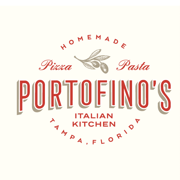 Food branding logo: Portofino&rsquo;s Italian Kitchen