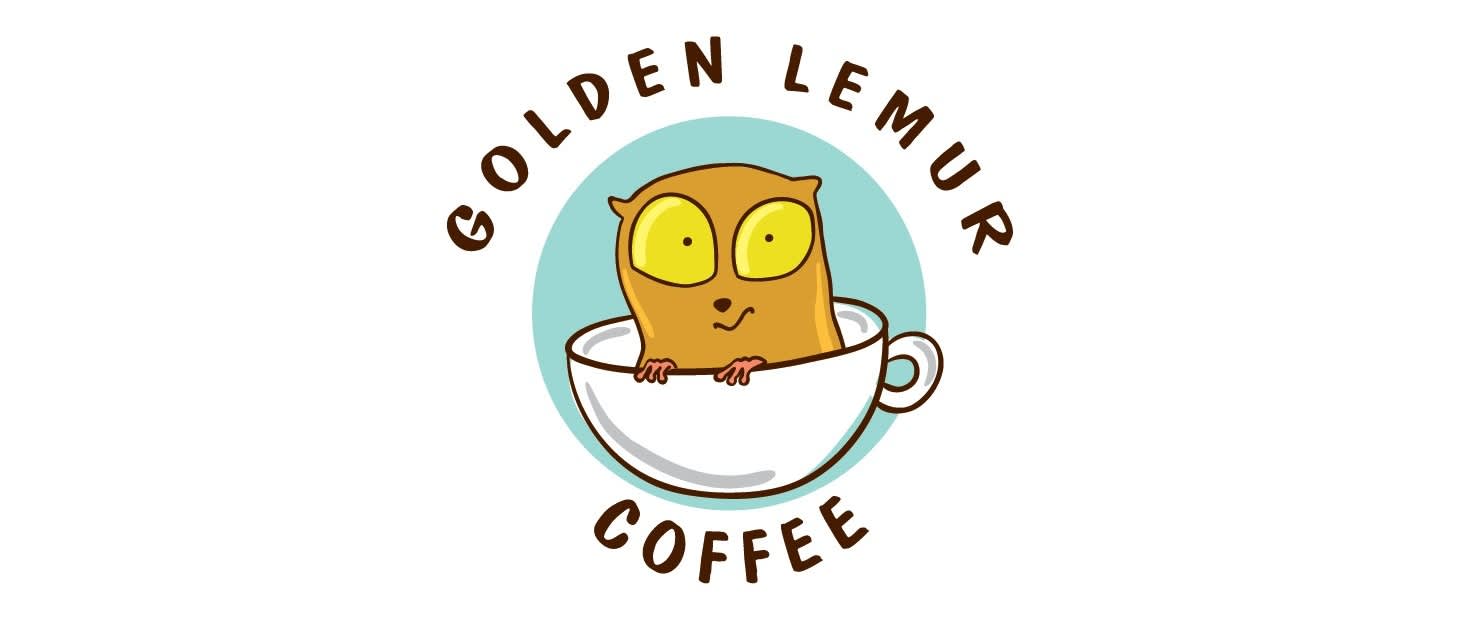 Golden Lemur Coffee Branding
