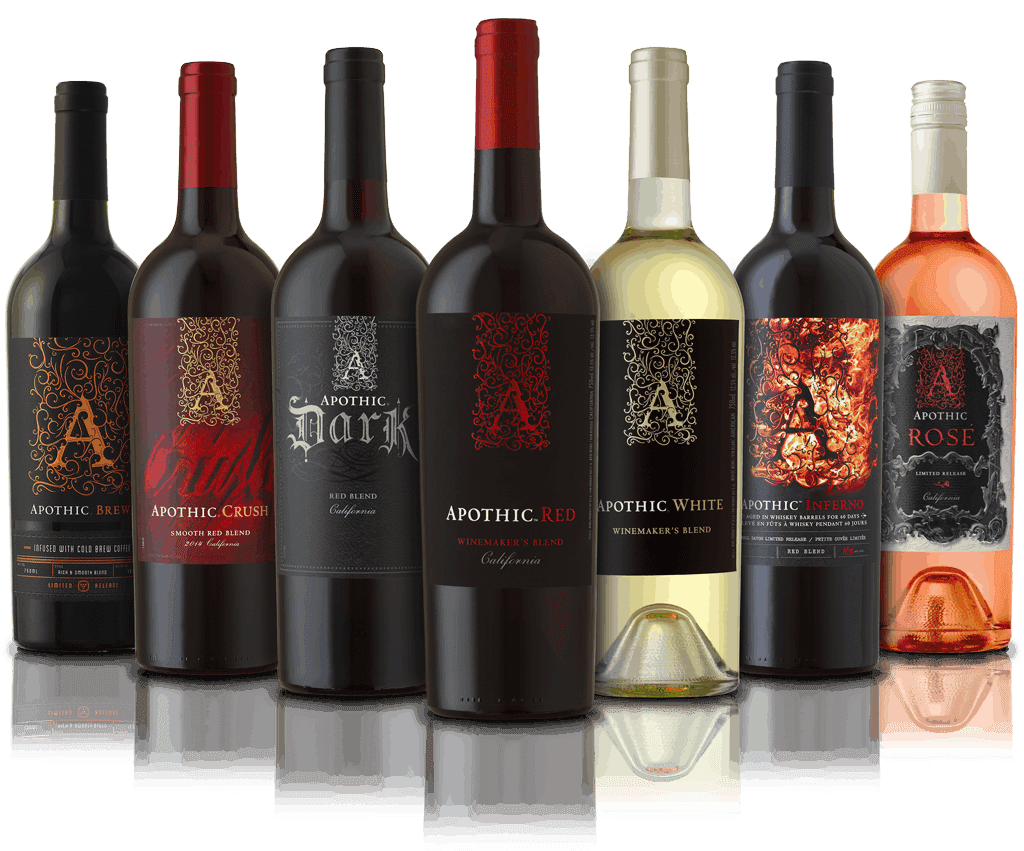 collection of Apothic Wines