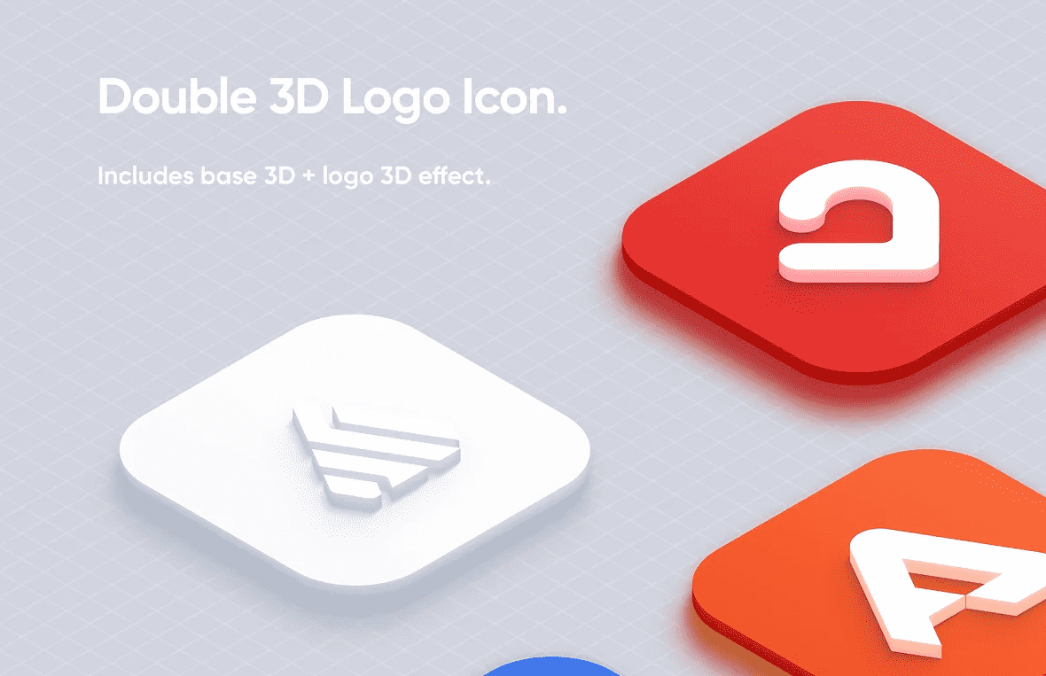 colorful 3D text and music note icon