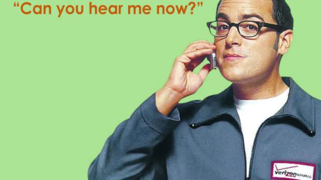 &ldquo;Can you hear me now?&rdquo; ad