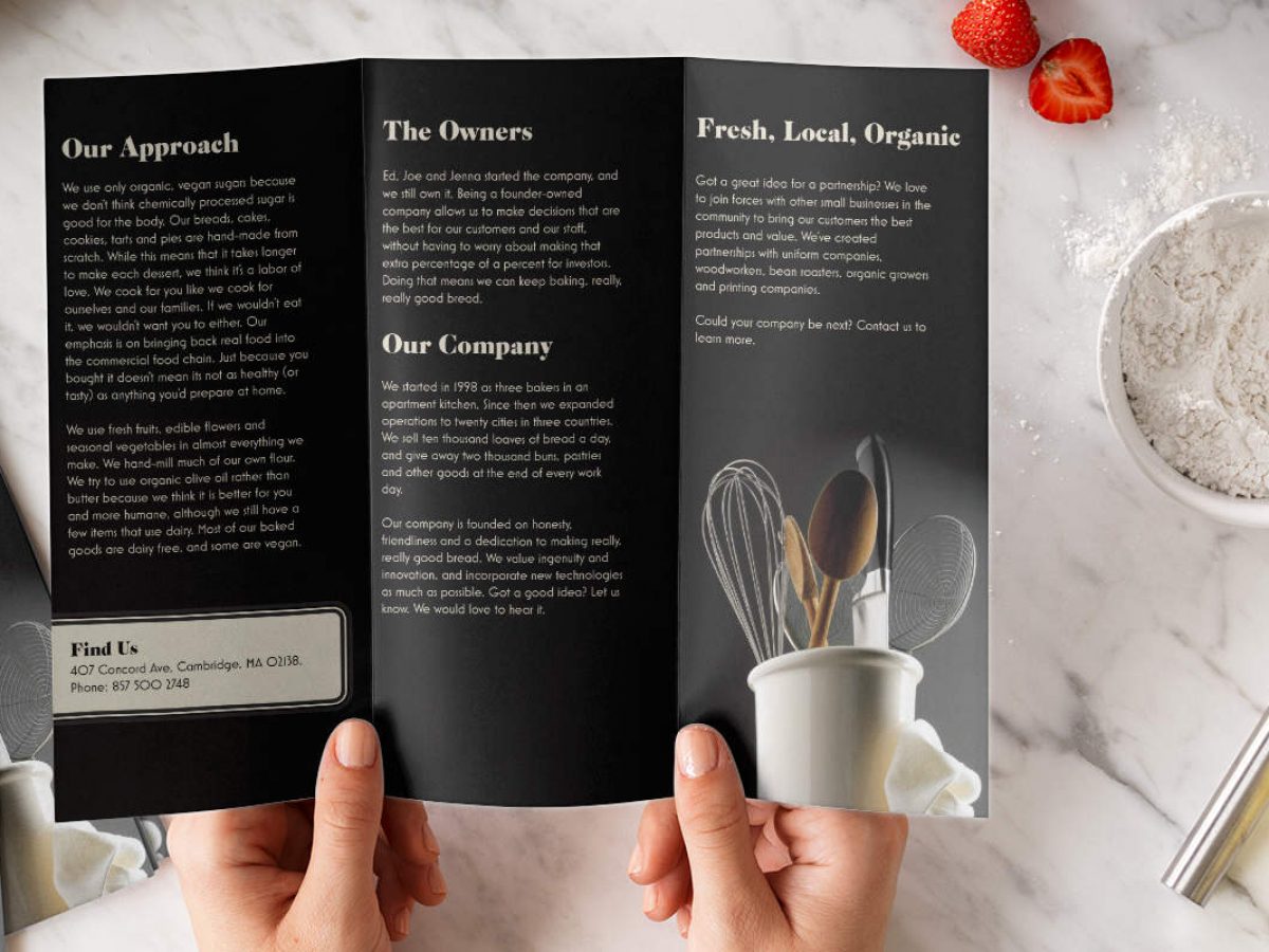 6 steps to create a brochure | Vistaprint