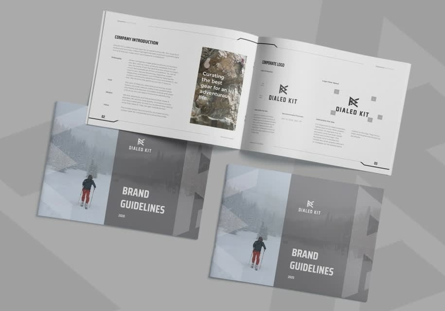 dialed kit brand guidelines