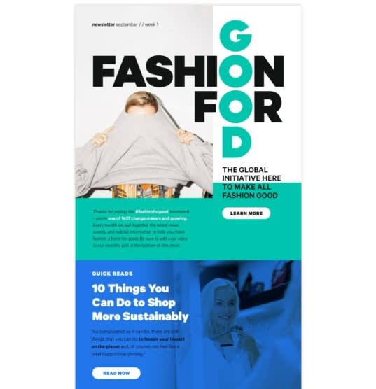 Example of inclusive email marketing strategy