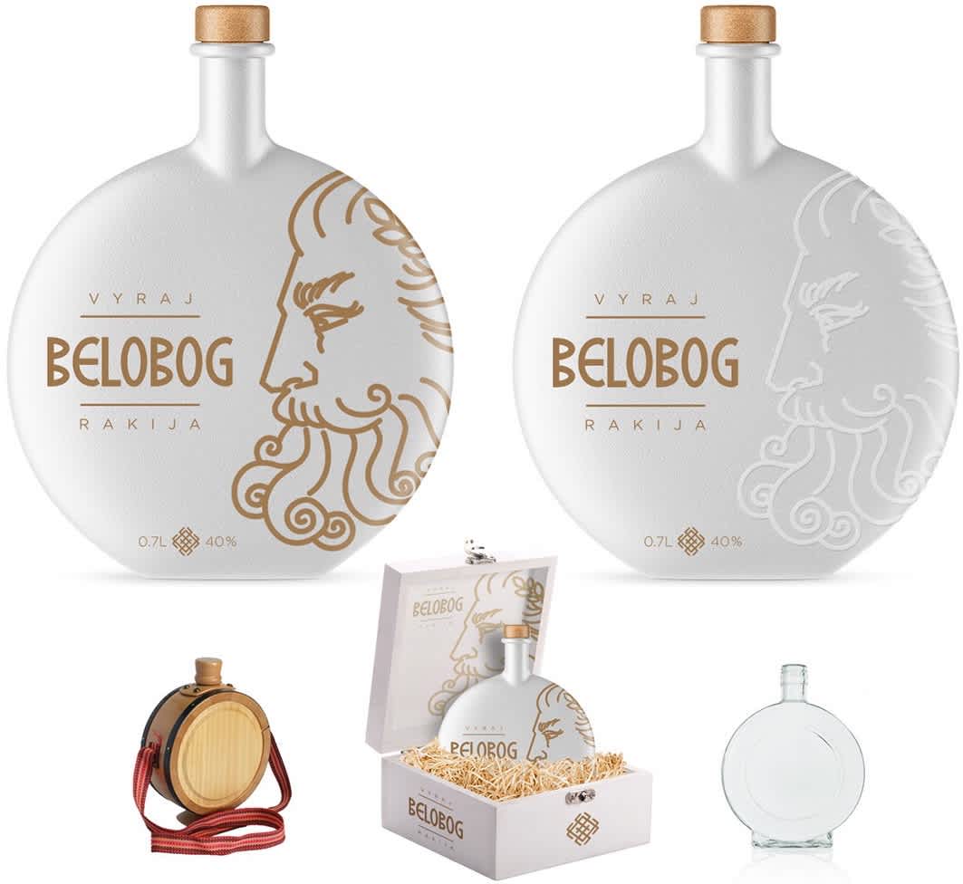 rakija bottle design