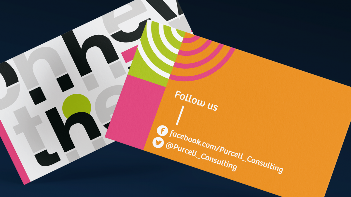 Social Media Icons on Business Cards | VistaPrint