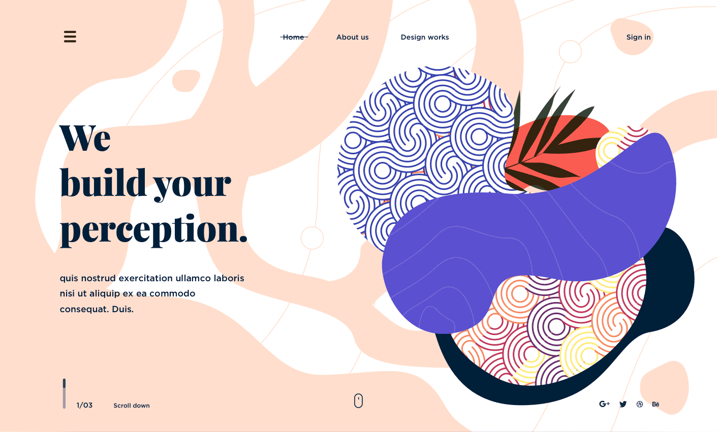 a brand&rsquo;s website about perception