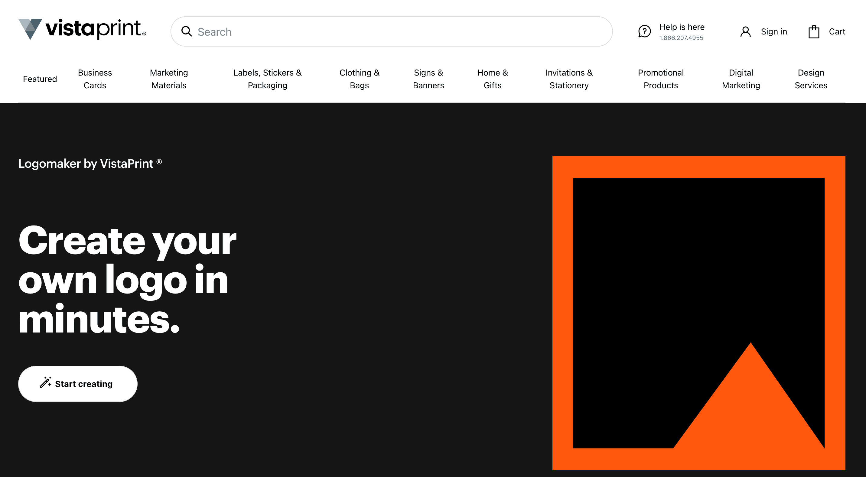 vistaprint logo maker