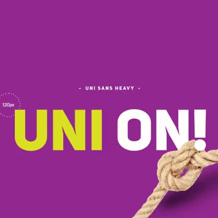 uni sans logo font