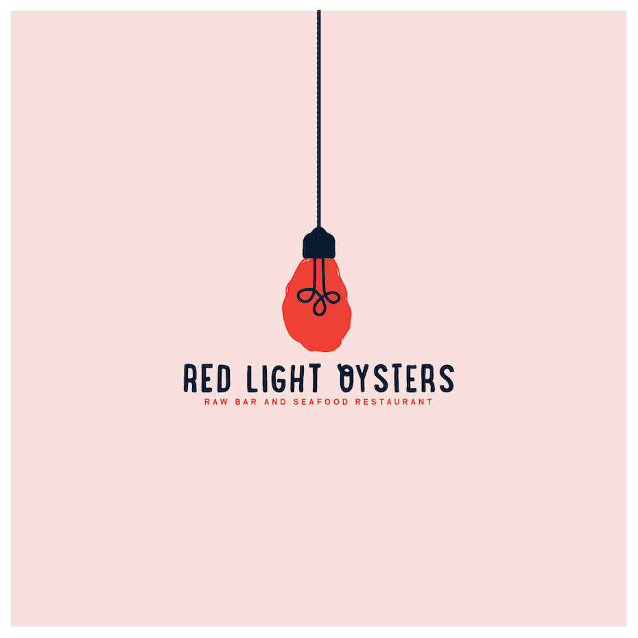 Red light oysters logo