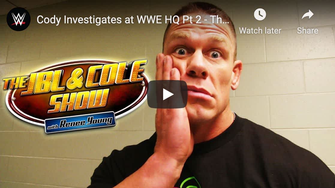 WWE behind the scenes