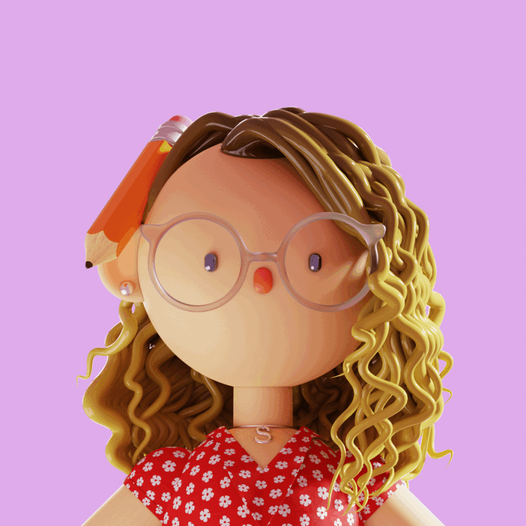 Animated cycle of various 3D-designed avatars