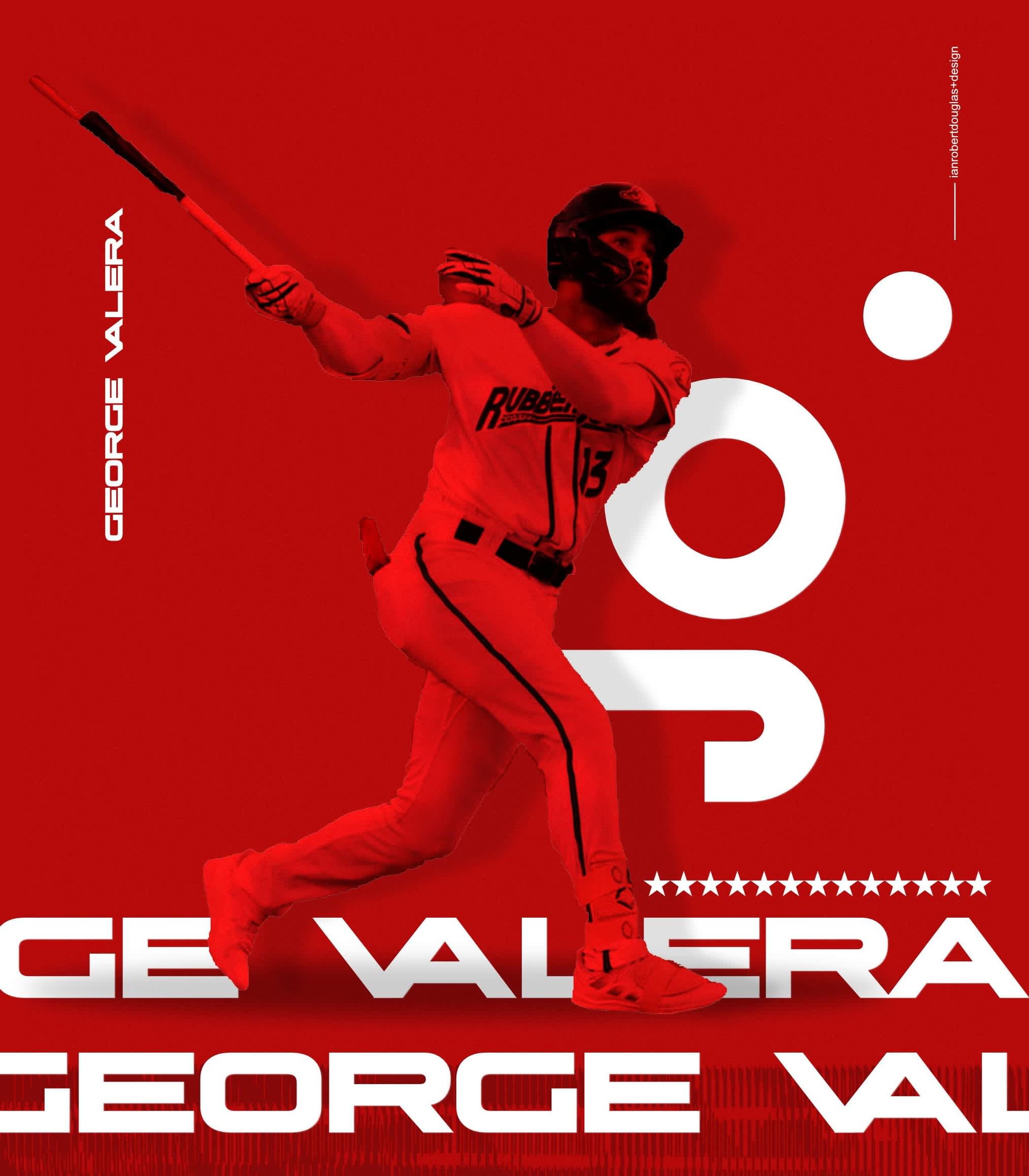 Brand identity design for rising baseball star George Valera