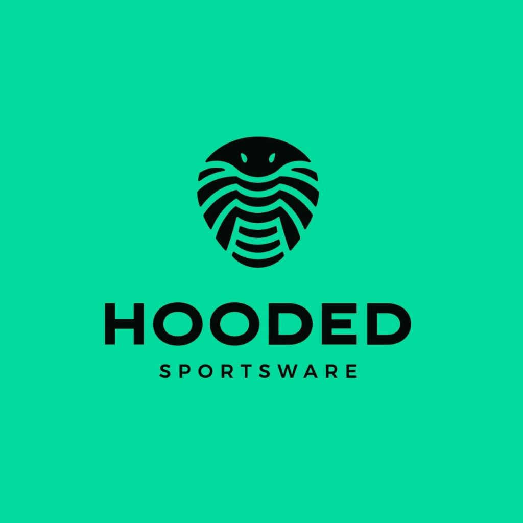 Custom sports clothing logo illustration of a cobra&rsquo;s head