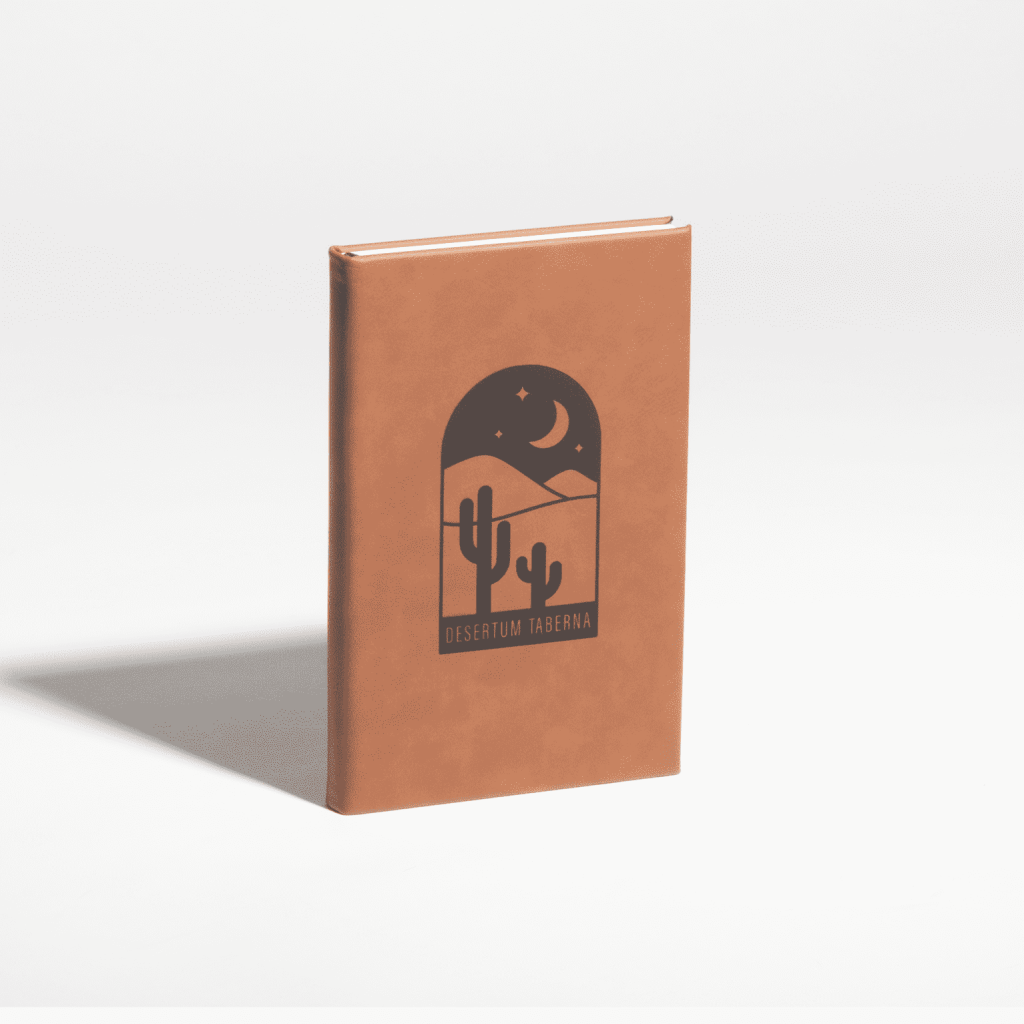 Custom leather journal