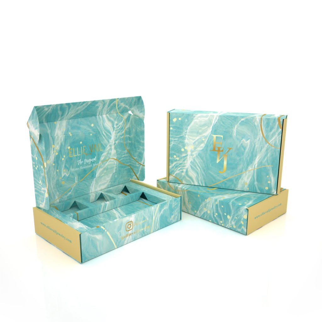 jewelry packaging mailer box]