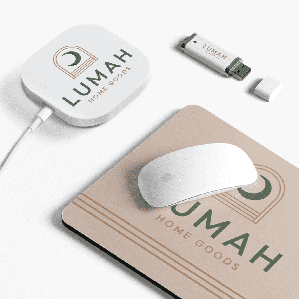 Custom charging pad graduation gift idea