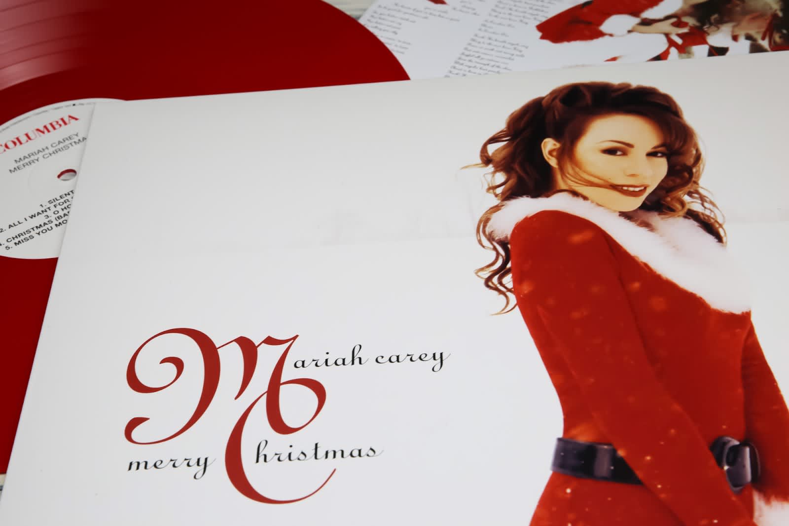Mariah Carey Merry Christmas vinyl