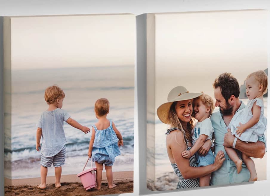 Canvas print wedding anniversary gift