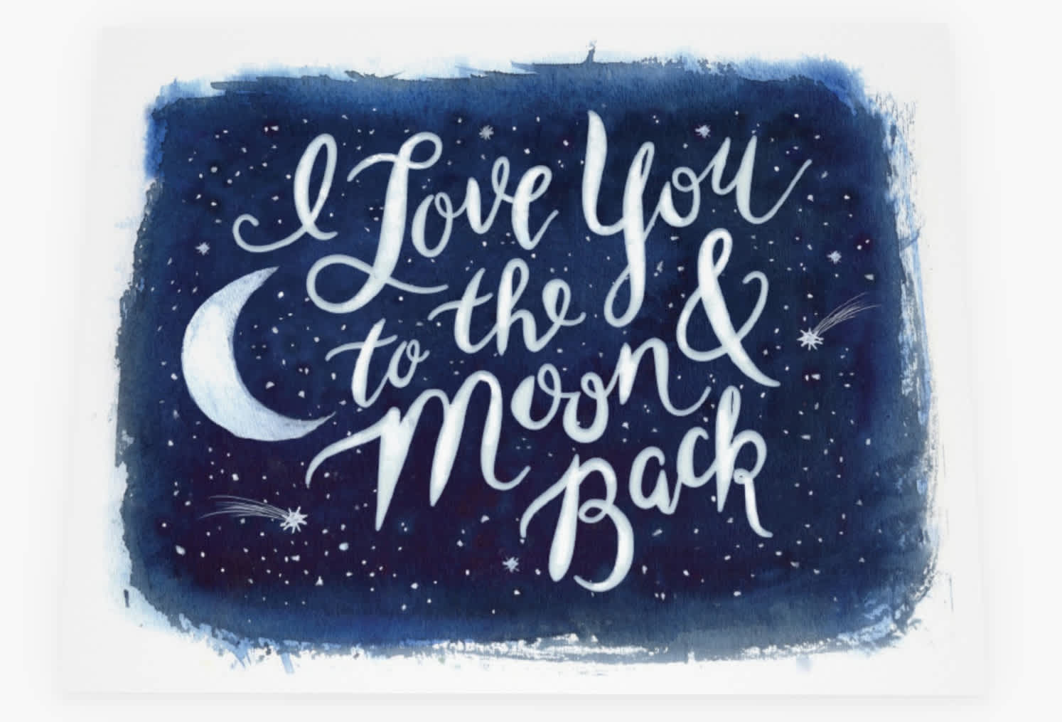 Custom greetings card for a wedding anniversary