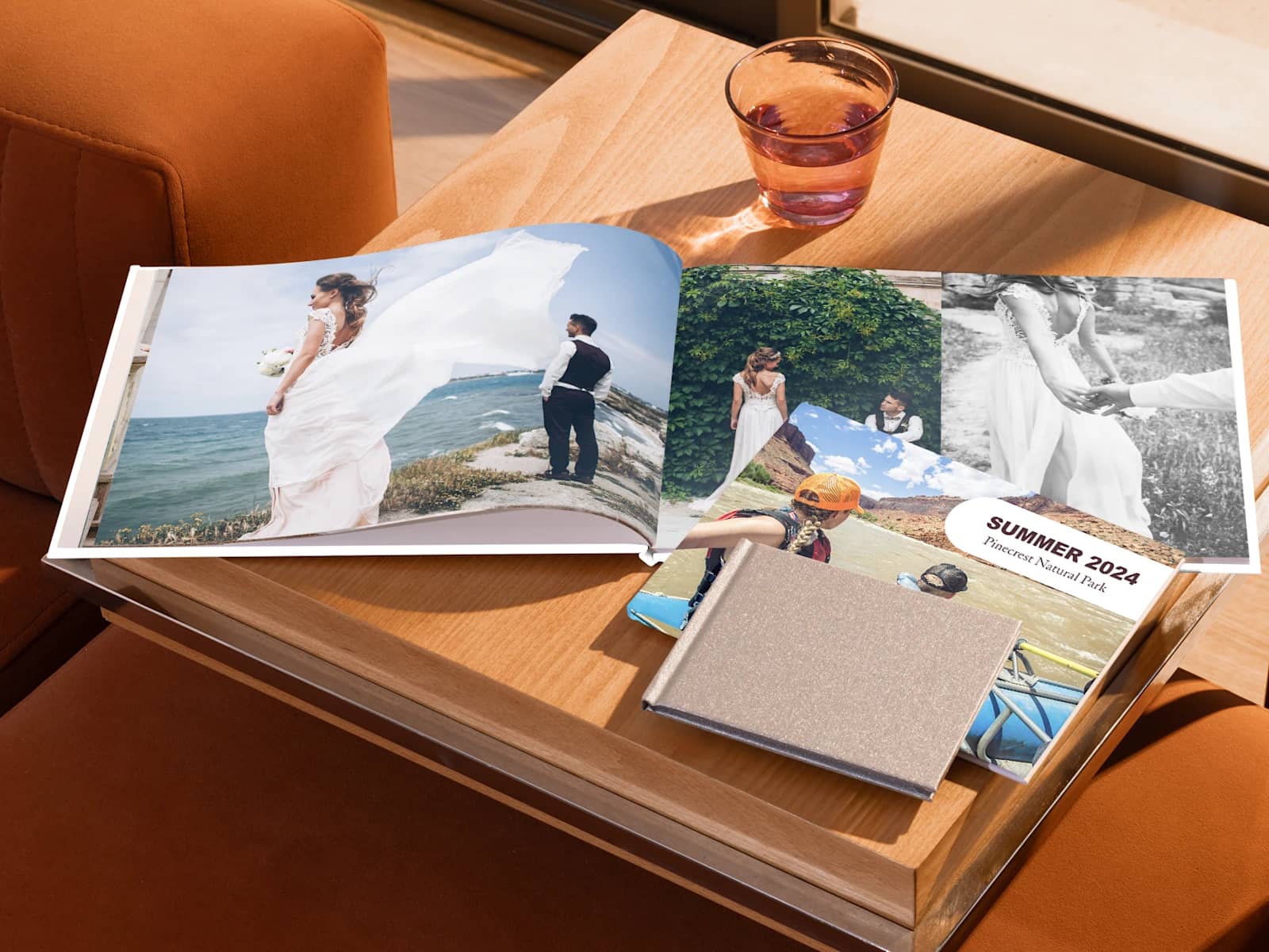 Photo book wedding anniversary gift idea