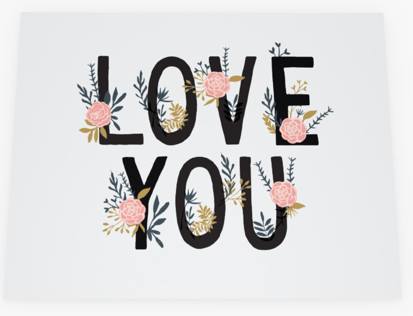 Custom greetings card for a wedding anniversary