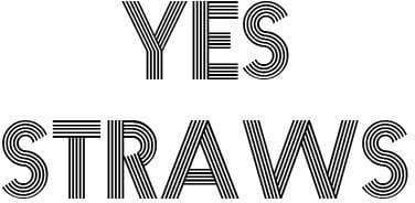 Logo for an eco-friendly brand producing biodegradable straws.