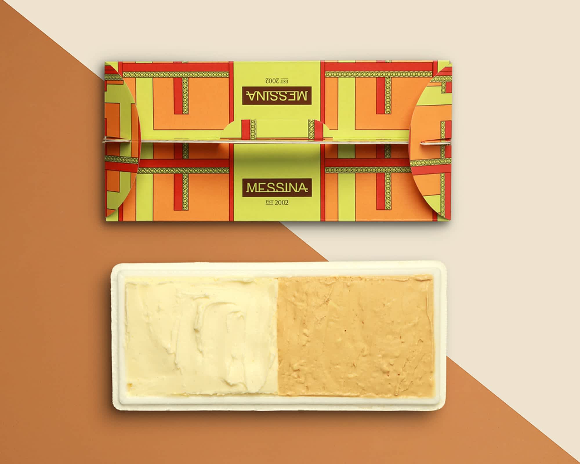 Messina ice cream carry box design