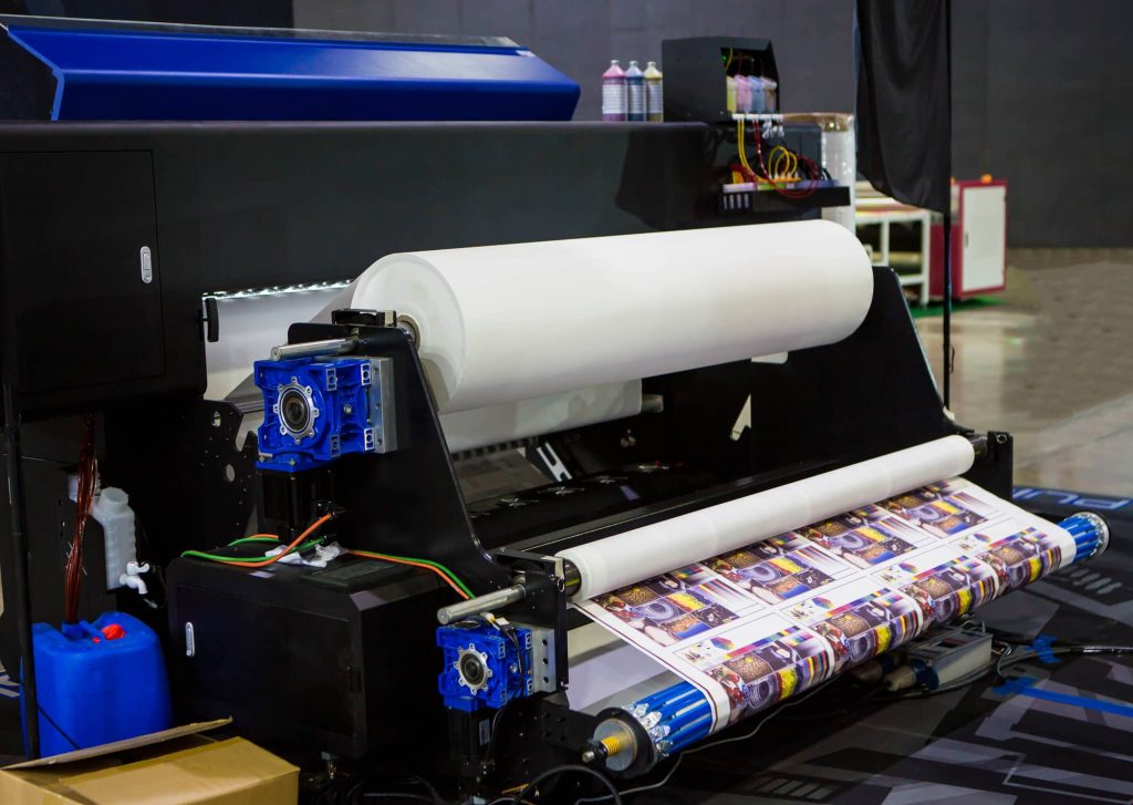 Sublimation printing types of printing