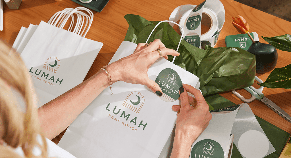 Create custom stickers to go with holidays and events as giveaways