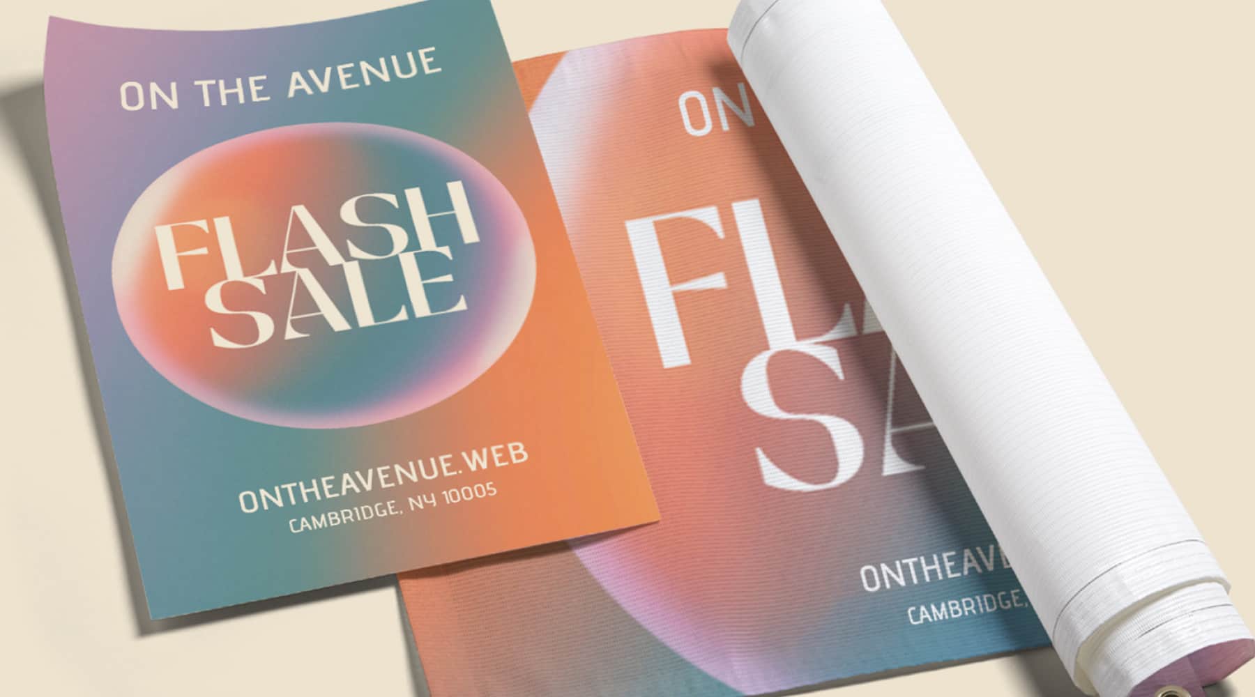 Using flyers and posters to promote your business