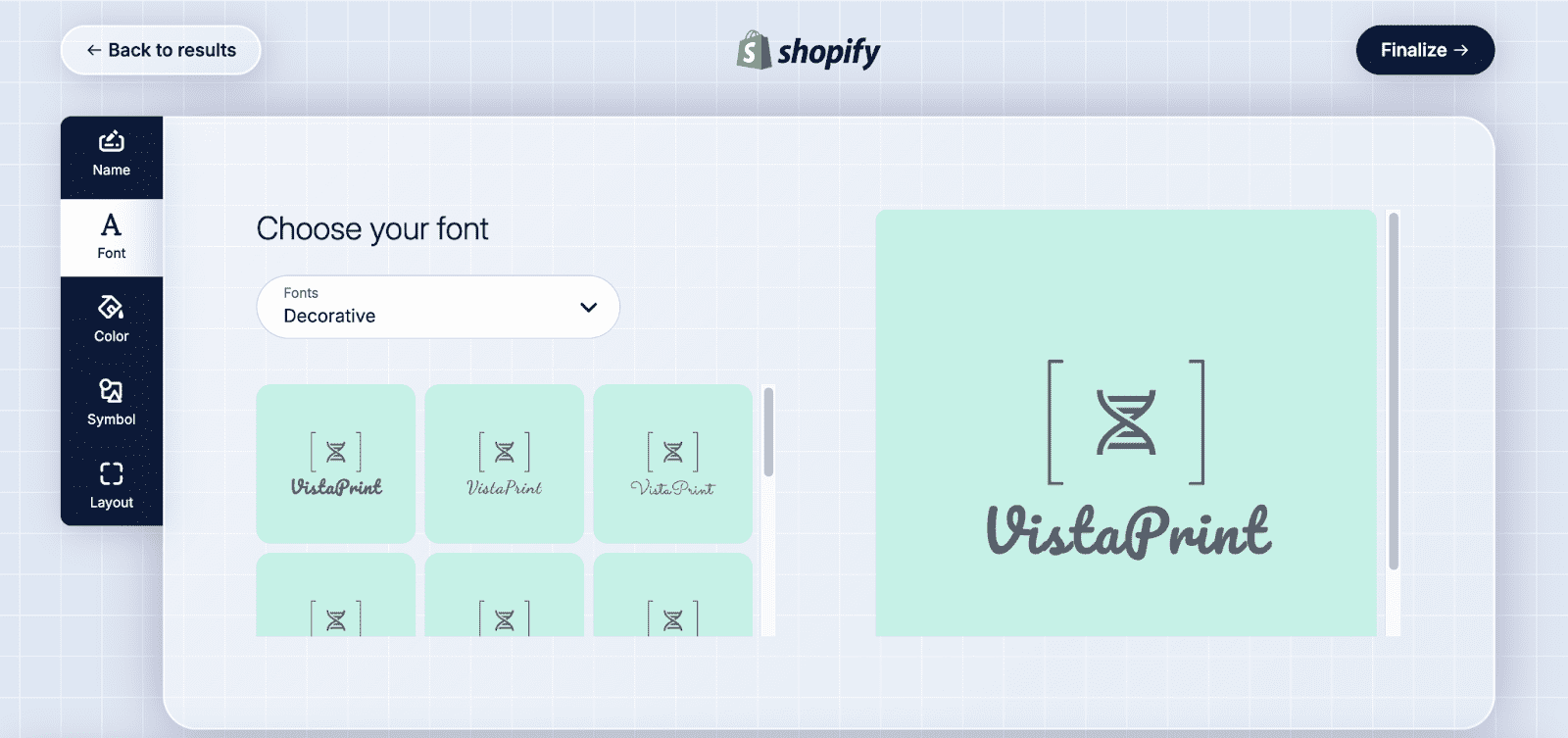 Hatchful mobile-friendly logo design software.