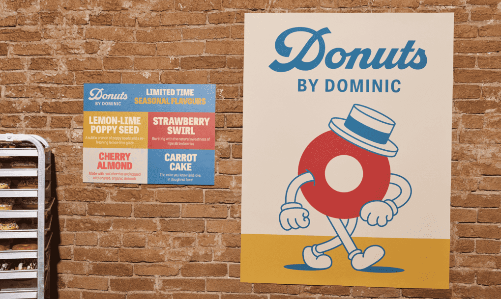 Retro style logo design