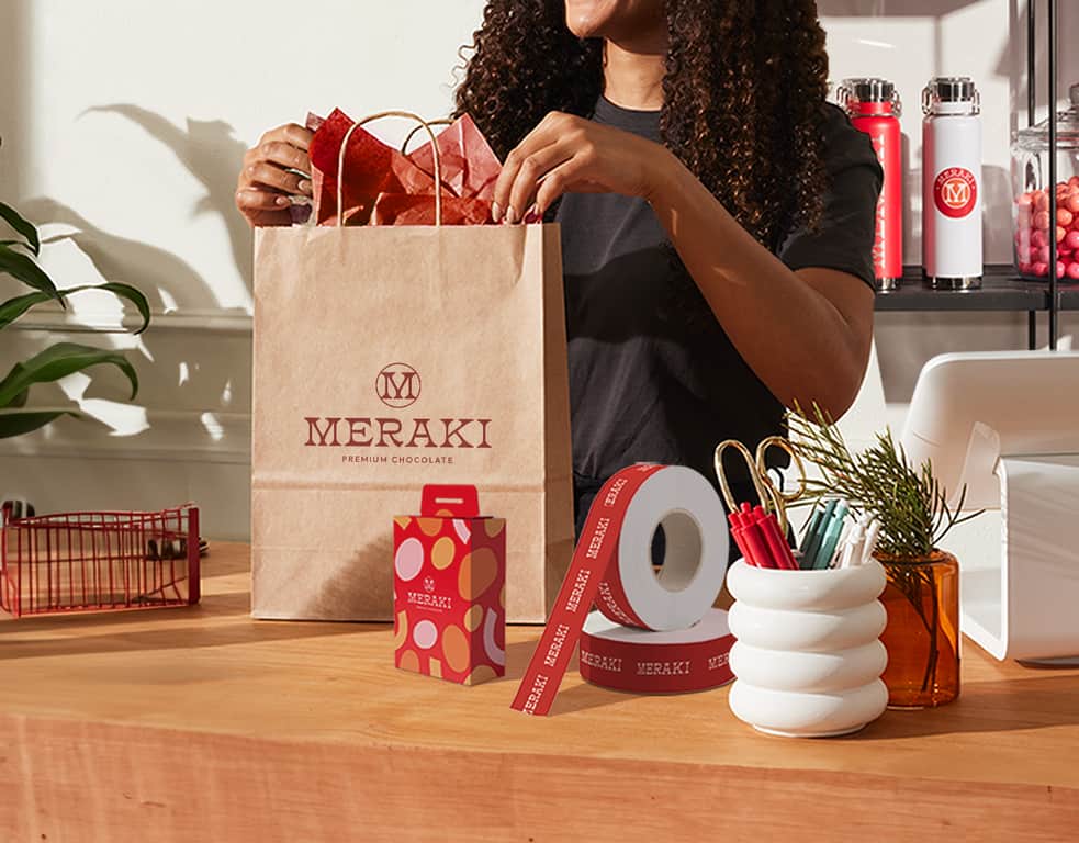 paper bag holiday packaging