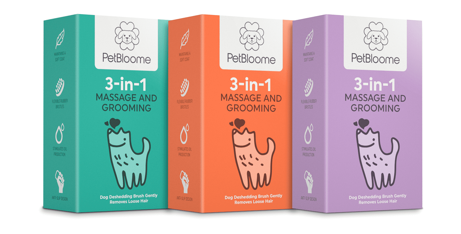 Brand packaging with the logo displayed at the front of the packaging.