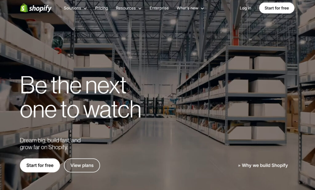 Shopify is one of the easiest website builders for online selling