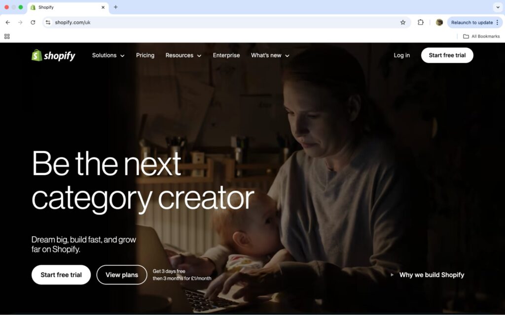 Shopify ecommerce platform