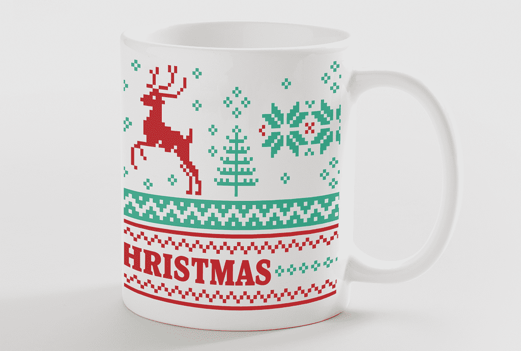 Christmas mug holiday gift basket ideas