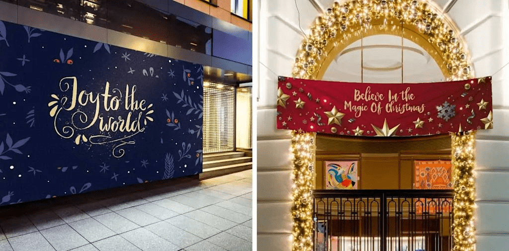 Christmas signs that spread festive spirit